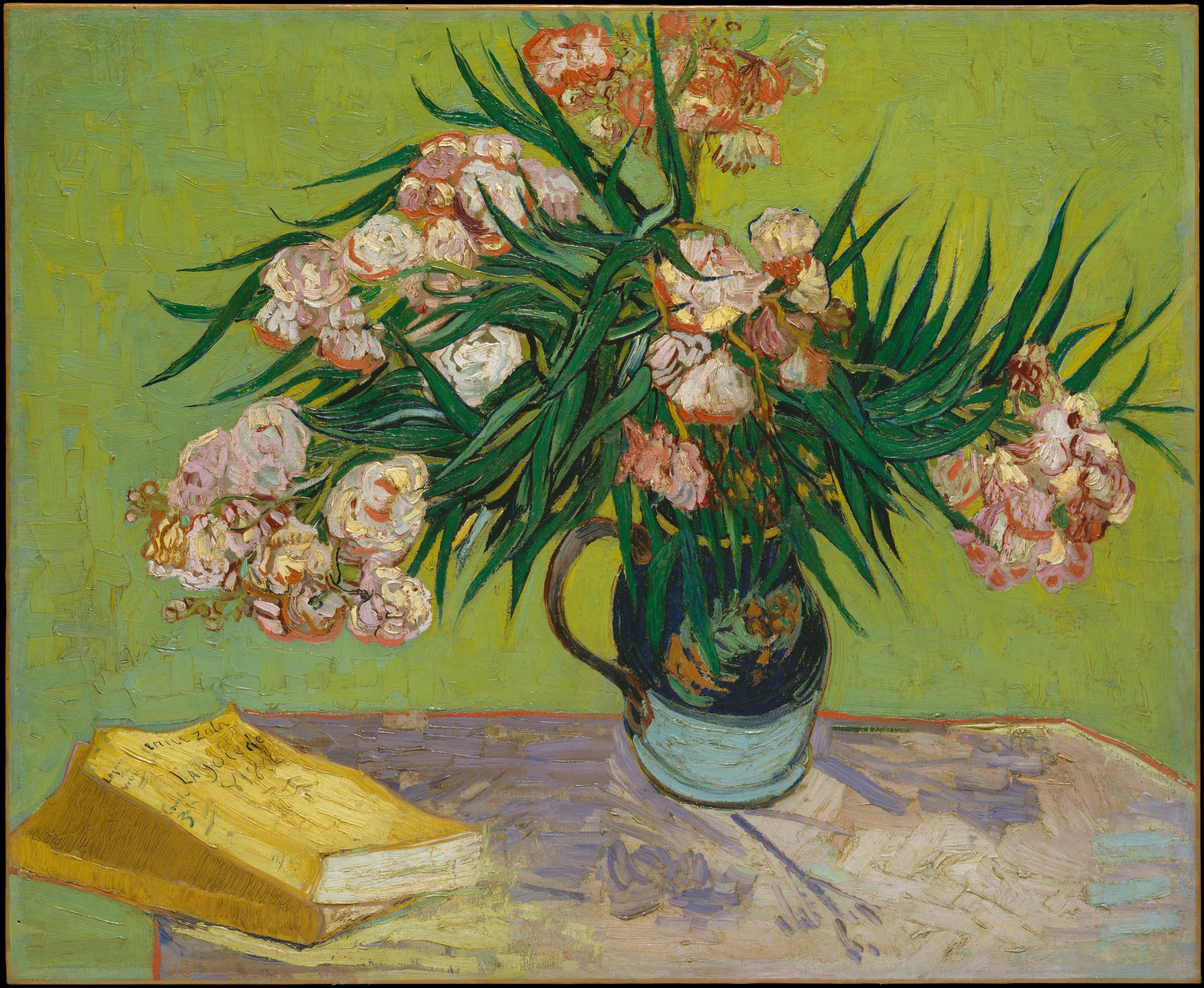 Oleanders by Vincent van Gogh, 1888